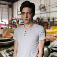 Daniel Collier Serious-looking young man with dark hair